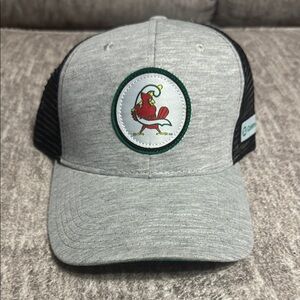 New Springfield Cardinals Baseball Hat Gray Black Green Adjustable Trucker